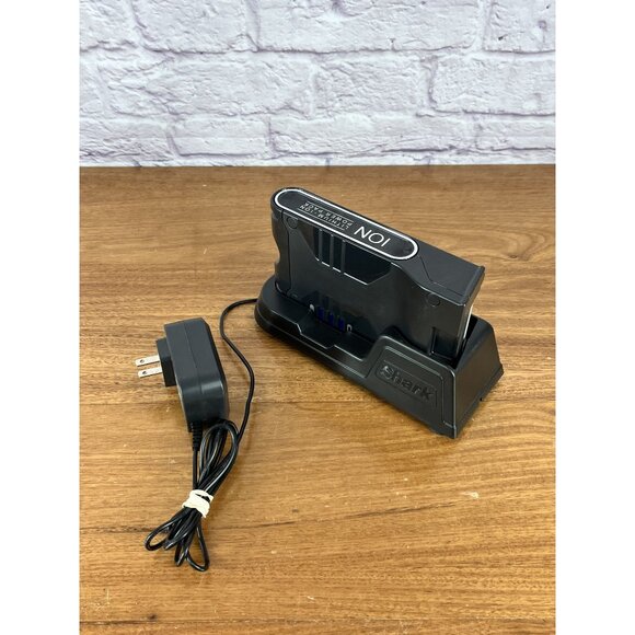 OEM SHARK ION Battery With Charger Base - Model XBAT200 Tested! Works - Picture 1 of 10